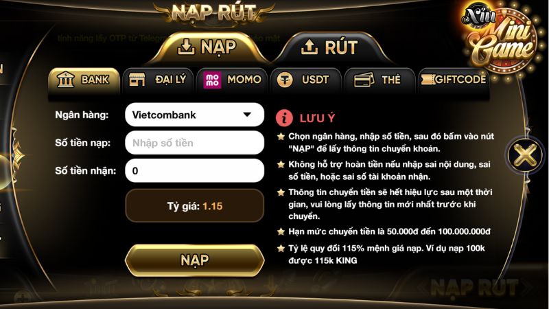 Nổ hũ 4 Nạp tiền để chơi nổ hũ tại Kingfun